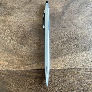 Vintage Cross Chrome Silver Tone Mechanical Pencil USA Made w/ Eraser